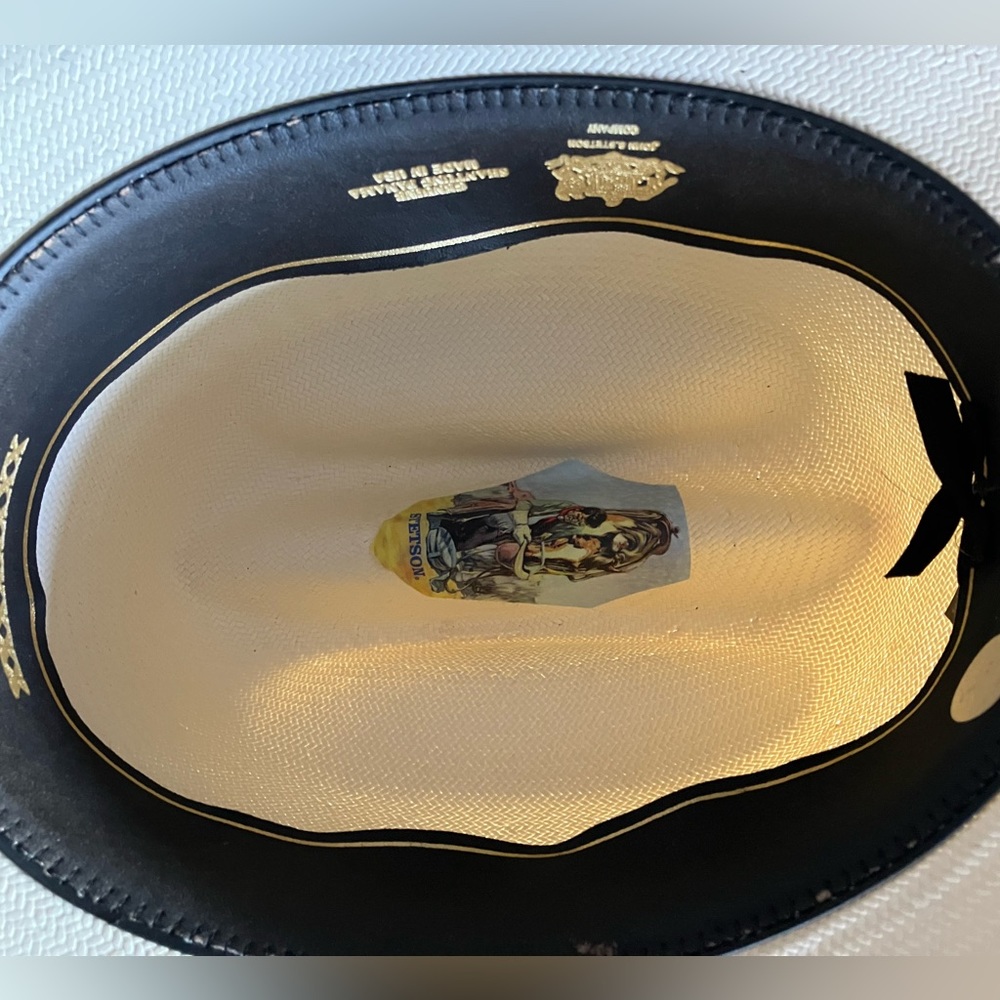 Authentic genuine Shantung Panama hat by Stetson from Ohio 8 X